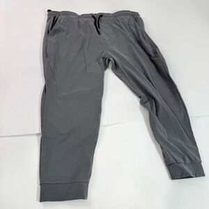 01. Algo Pants Joggers Mens XXL 2X Gray Quick Dry Moisture Wicking Anti Odor